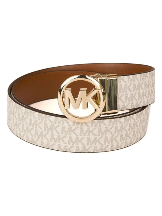 Zdjęcie produktu Michael Kors Pasek w kolorze kremowo-jasnobrązowym rozmiar: 90