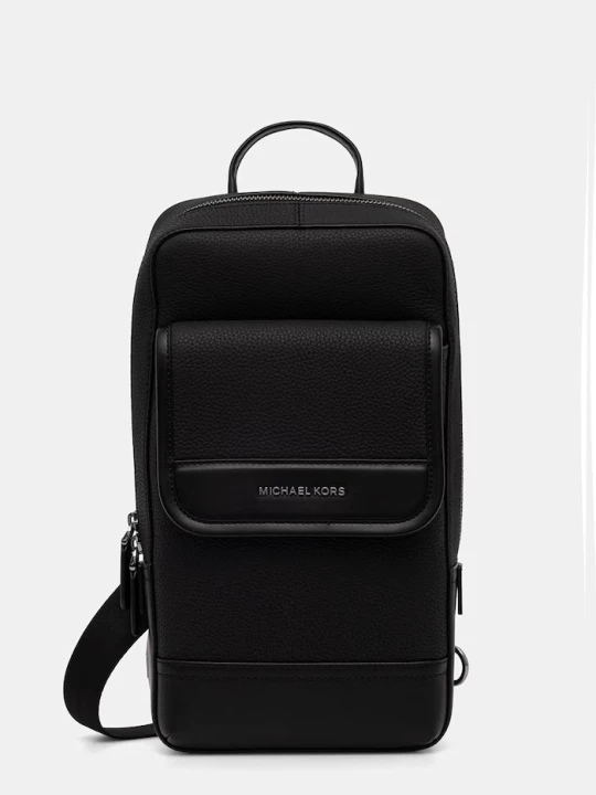 Zdjęcie produktu Michael Kors plecak męski skórzany HUDSON czarny