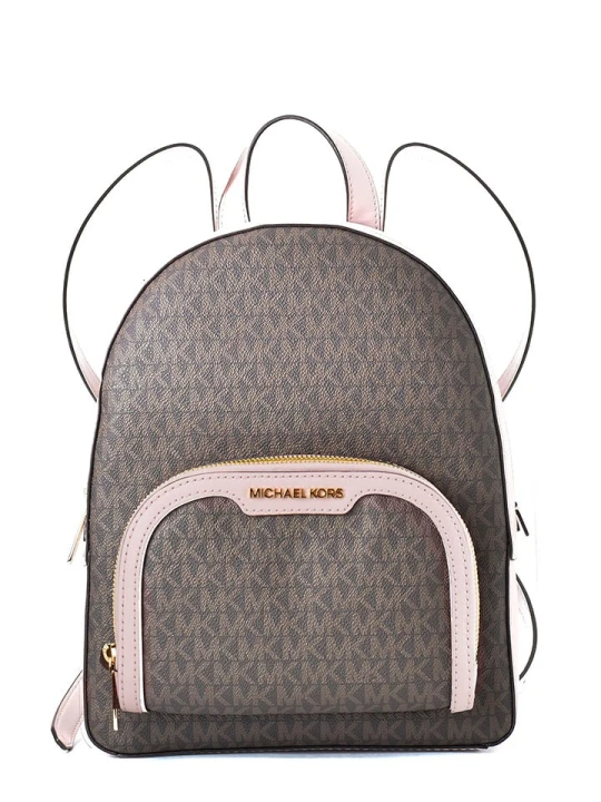 Zdjęcie produktu Michael Kors Plecak w kolorze jasnoróżowo-brązowym - 22 x 30.5 x 11 cm rozmiar: onesize