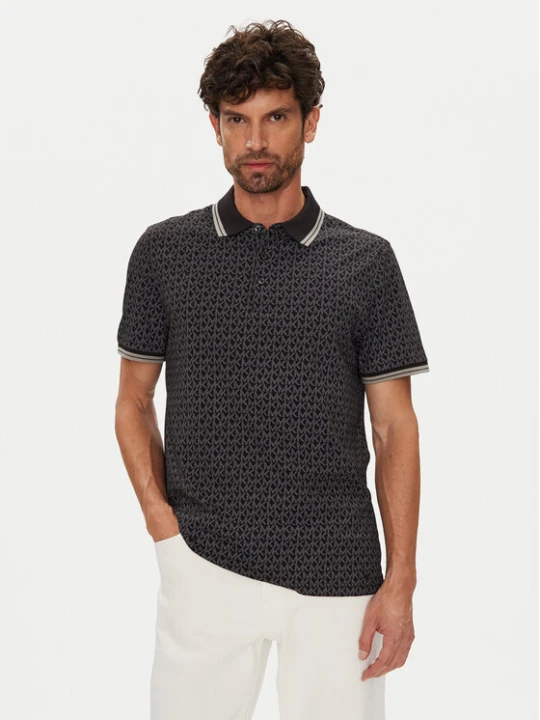 Zdjęcie produktu Michael Kors Polo CS550V85KS Czarny Regular Fit