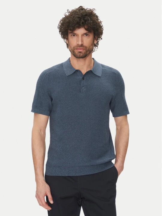 Zdjęcie produktu Michael Kors Polo CS560GO469 Niebieski Regular Fit
