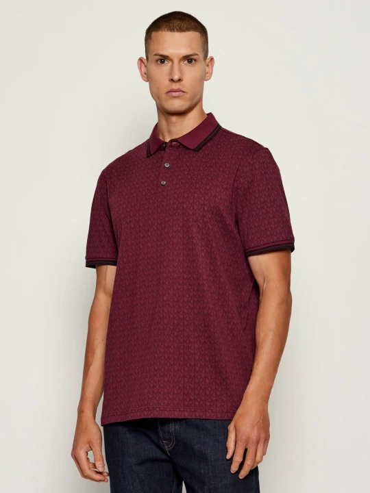 Zdjęcie produktu Michael Kors Polo GREENWICH | Regular Fit bordowy