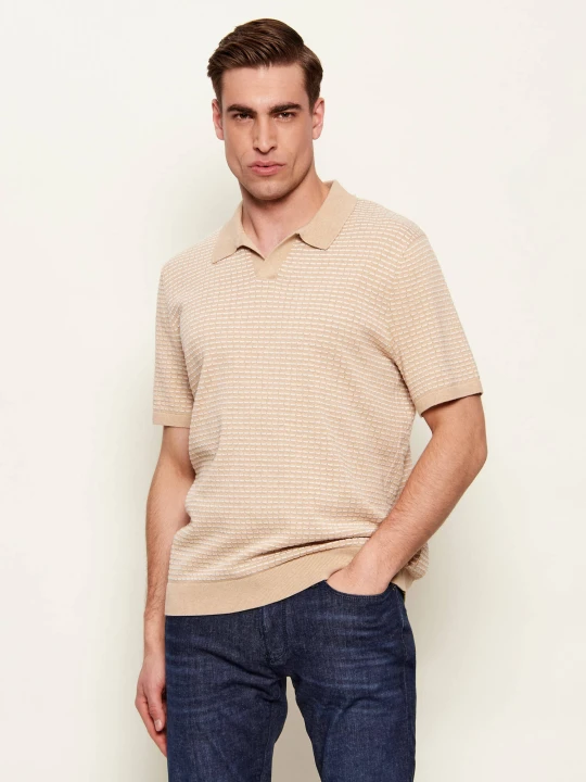 Zdjęcie produktu Michael Kors Polo | Regular Fit beżowy