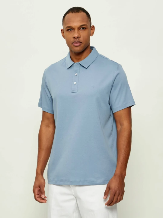 Zdjęcie produktu Michael Kors Polo | Regular Fit błękitny