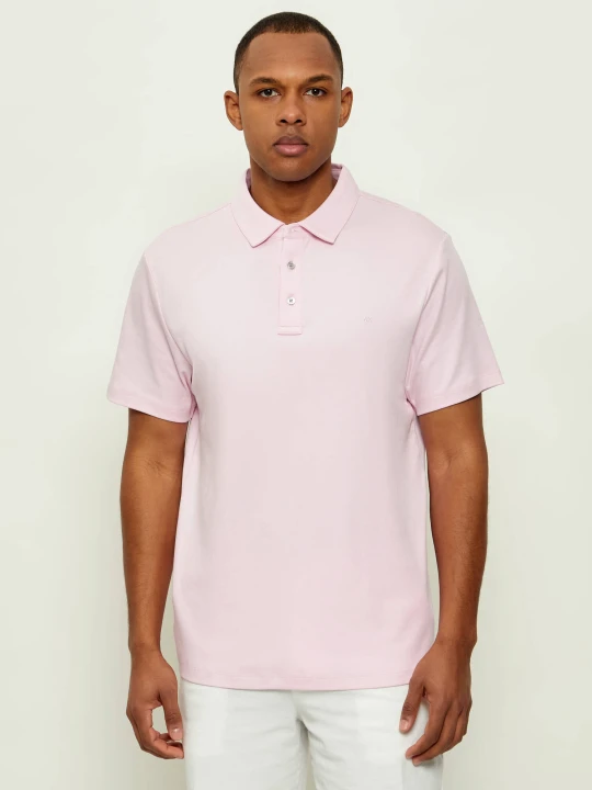 Zdjęcie produktu Michael Kors Polo | Regular Fit pudrowy róż