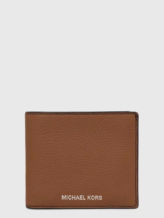 Zdjęcie produktu Michael Kors portfel skórzany brązowy