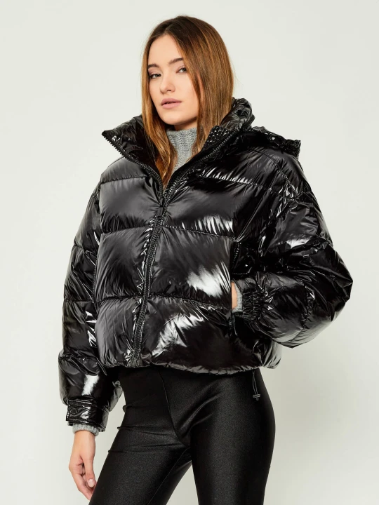 Zdjęcie produktu Michael Kors Puchowa kurtka | Cropped Fit czarny