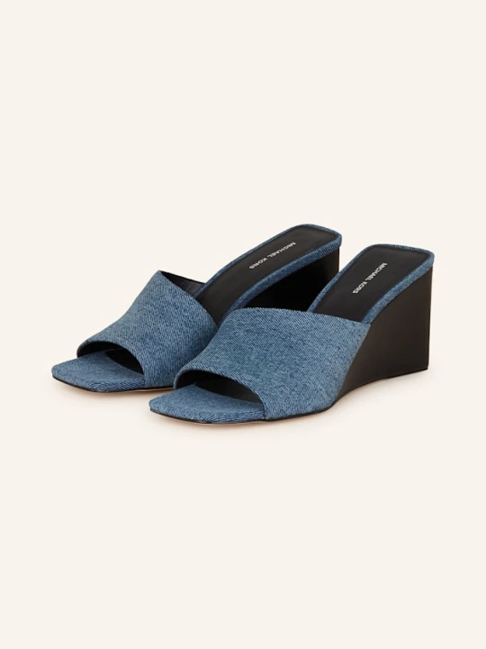 Zdjęcie produktu Michael Kors Sandały Na Platformie Merriam blau GRANATOWY