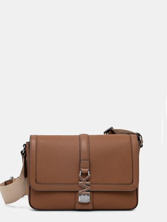 Zdjęcie produktu Michael Kors saszetka męska skórzana brązowy