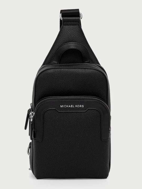 Zdjęcie produktu Michael Kors saszetka męska skórzana HUDSON czarny