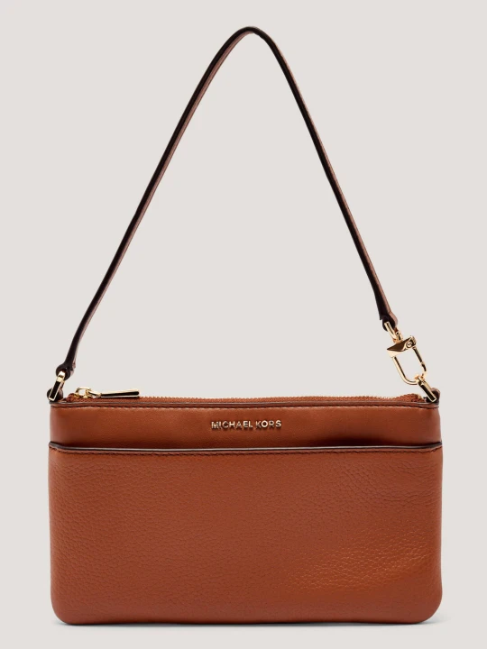 Zdjęcie produktu Michael Kors Skórzana kopertówka Jet Set brązowy