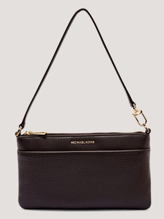 Zdjęcie produktu Michael Kors Skórzana kopertówka Jet Set brązowy
