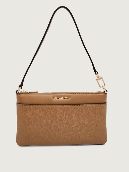 Zdjęcie produktu Michael Kors Skórzana kopertówka Jet Set beżowy
