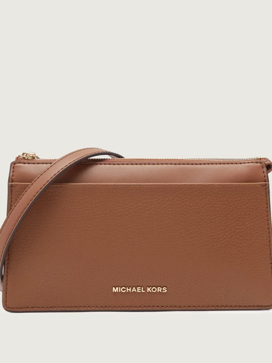 Zdjęcie produktu Michael Kors Skórzana listonoszka brązowy