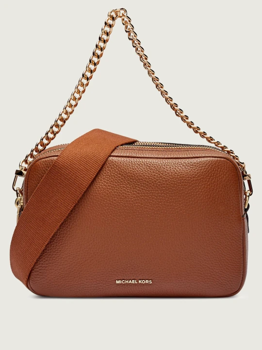 Zdjęcie produktu Michael Kors Skórzana listonoszka Bryant brązowy