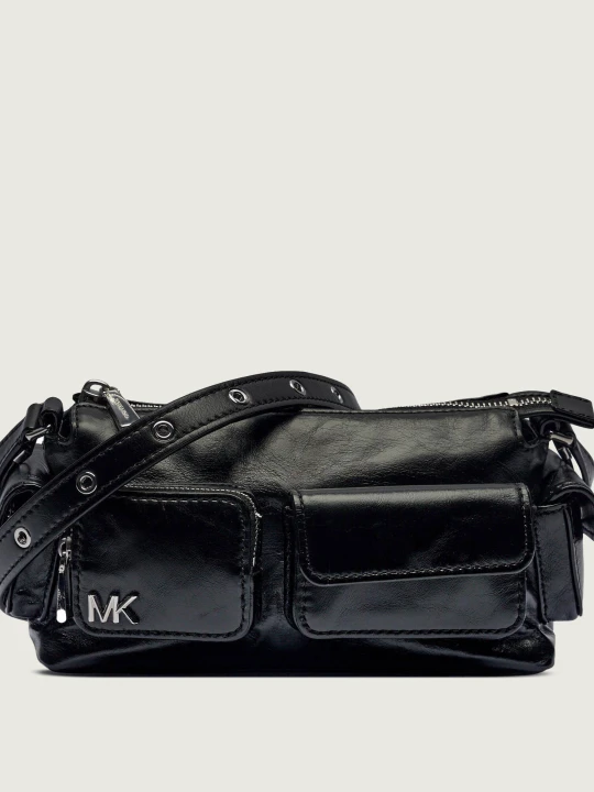 Zdjęcie produktu Michael Kors Skórzana listonoszka DAKOTA czarny