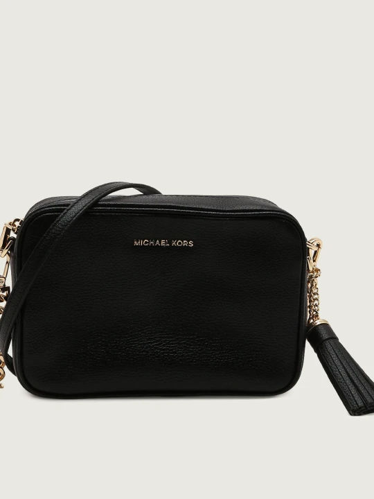 Zdjęcie produktu Michael Kors Skórzana listonoszka Ginny czarny