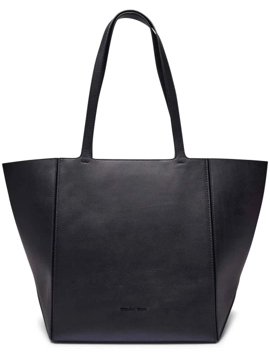Zdjęcie produktu Michael Kors Skórzana shopperka Jordi czarny