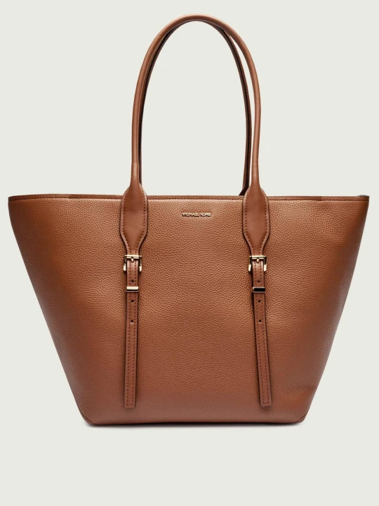 Zdjęcie produktu Michael Kors Skórzana shopperka MOORE brązowy