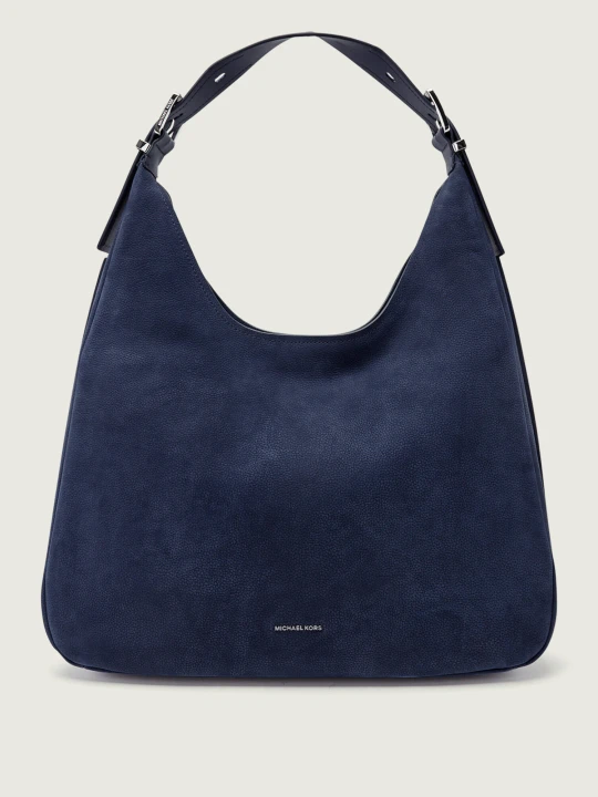 Zdjęcie produktu Michael Kors Skórzana shopperka Nolita granatowy