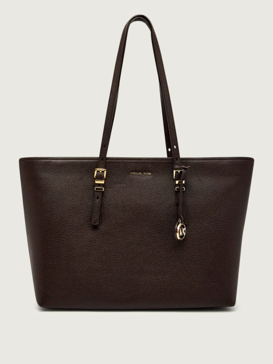 Zdjęcie produktu Michael Kors Skórzana shopperka QUINN brązowy