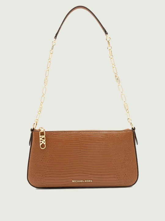 Zdjęcie produktu Michael Kors Skórzana Torebka na ramię brązowy