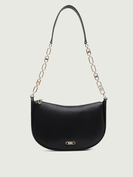 Zdjęcie produktu Michael Kors Skórzana torebka na ramię czarny