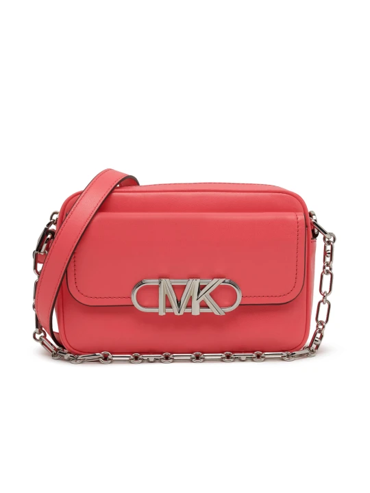 Zdjęcie produktu Michael Kors Skórzana torebka na ramię różowy