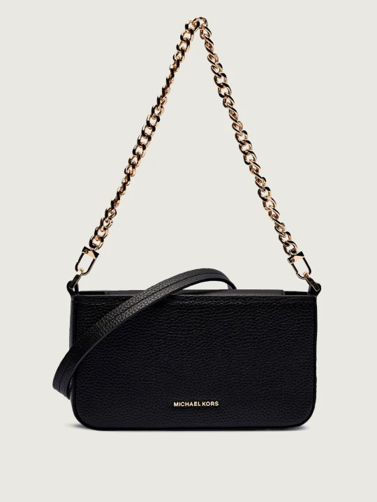 Zdjęcie produktu Michael Kors Skórzana torebka na ramię Bryant czarny