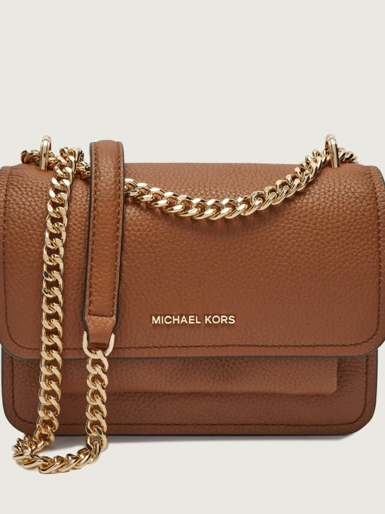 Zdjęcie produktu Michael Kors Skórzana torebka na ramię Claire brązowy