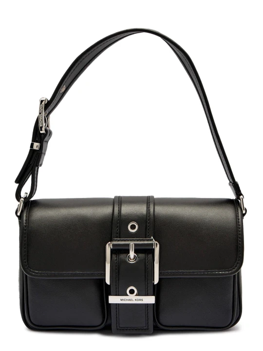 Zdjęcie produktu Michael Kors Skórzana torebka na ramię Colby czarny