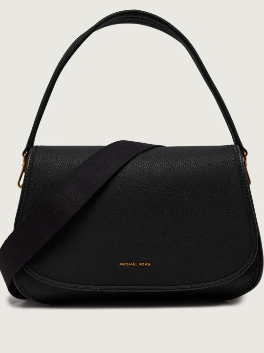 Zdjęcie produktu Michael Kors Skórzana torebka na ramię Holmes czarny