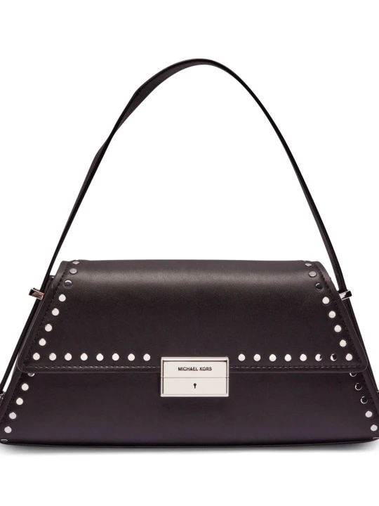 Zdjęcie produktu Michael Kors Skórzana torebka na ramię Ludlow czarny