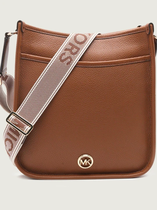 Zdjęcie produktu Michael Kors Skórzana torebka na ramię Luisa brązowy
