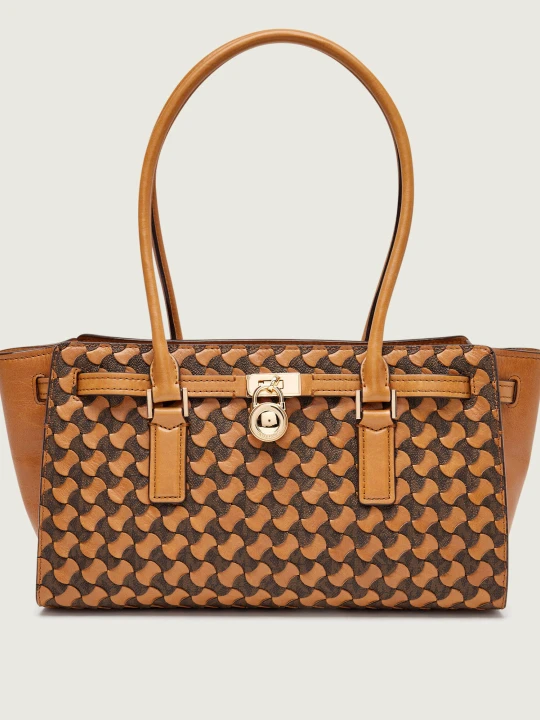 Zdjęcie produktu Michael Kors Skórzana torebka na ramię MICHAEL brązowy