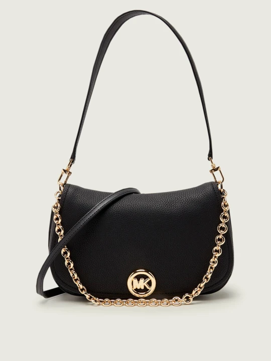 Zdjęcie produktu Michael Kors Skórzana torebka na ramię NOLITA czarny
