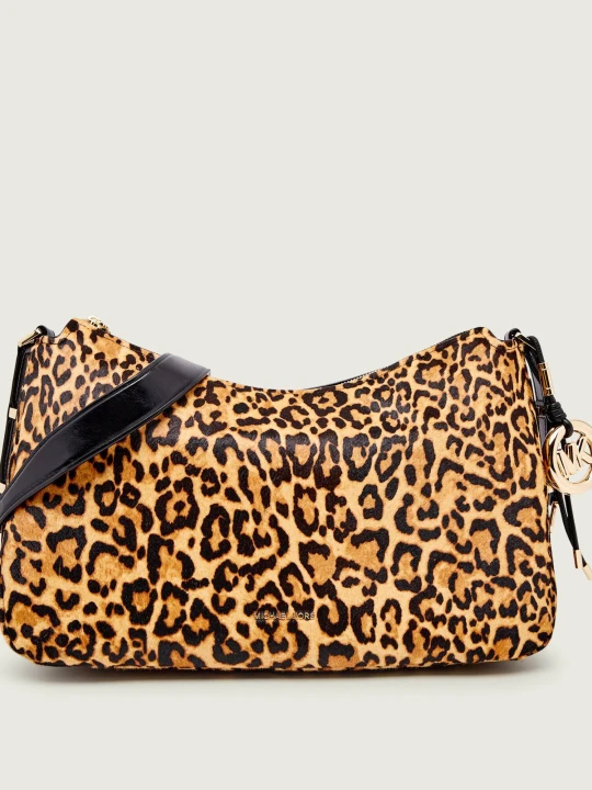 Zdjęcie produktu Michael Kors Skórzana torebka na ramię Nolita brązowy