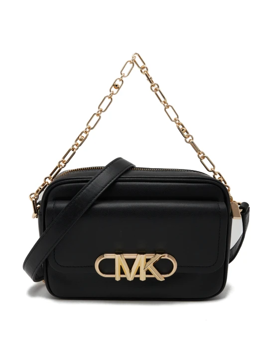 Zdjęcie produktu Michael Kors Skórzana torebka na ramię Parker czarny