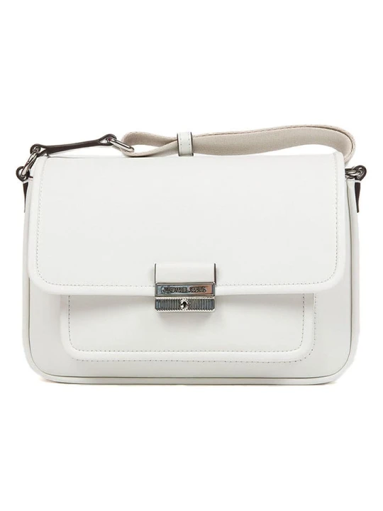 Zdjęcie produktu Michael Kors Skórzana torebka w kolorze białym - 23, 5 x 6, 5 x 5, 5 cm rozmiar: onesize