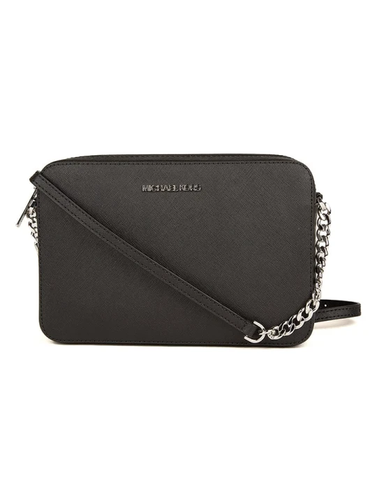 Zdjęcie produktu Michael Kors Skórzana torebka w kolorze czarnym - 23 x 16 x 6 cm rozmiar: onesize