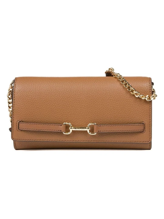 Zdjęcie produktu Michael Kors Skórzana torebka w kolorze jasnobrązowym - 21 x 20 x 11 cm rozmiar: onesize