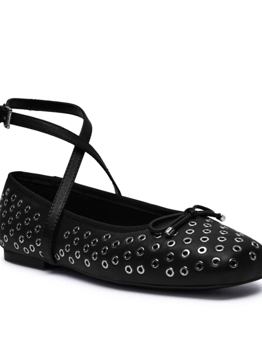 Zdjęcie produktu Michael Kors Skórzane baleriny COLLETTE czarny