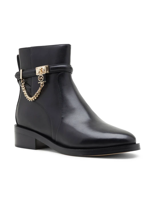 Zdjęcie produktu Michael Kors Skórzane botki czarny