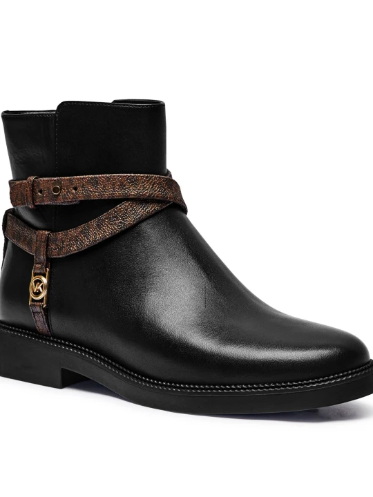 Zdjęcie produktu Michael Kors Skórzane botki ABIGAIL czarny