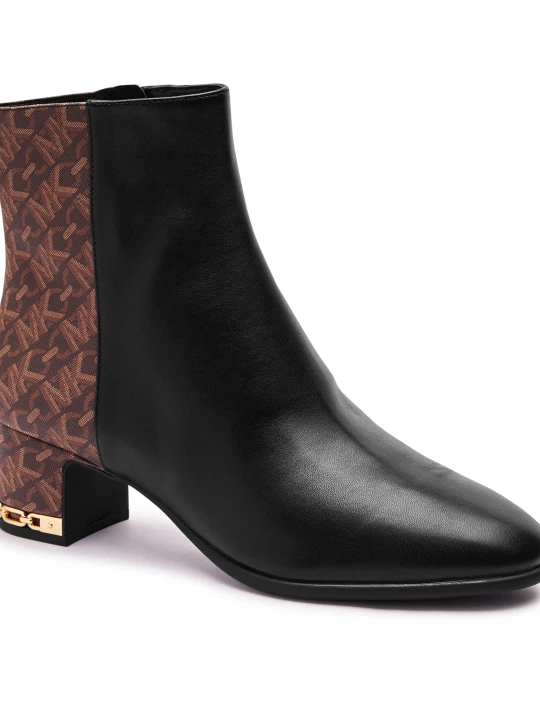 Zdjęcie produktu Michael Kors Skórzane botki JUNE czarny
