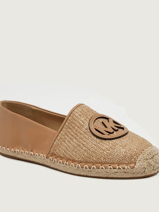Zdjęcie produktu Michael Kors Skórzane espadryle Kenzie beżowy