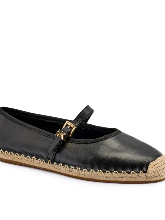 Zdjęcie produktu Michael Kors Skórzane espadryle Lynn Mary Jane czarny