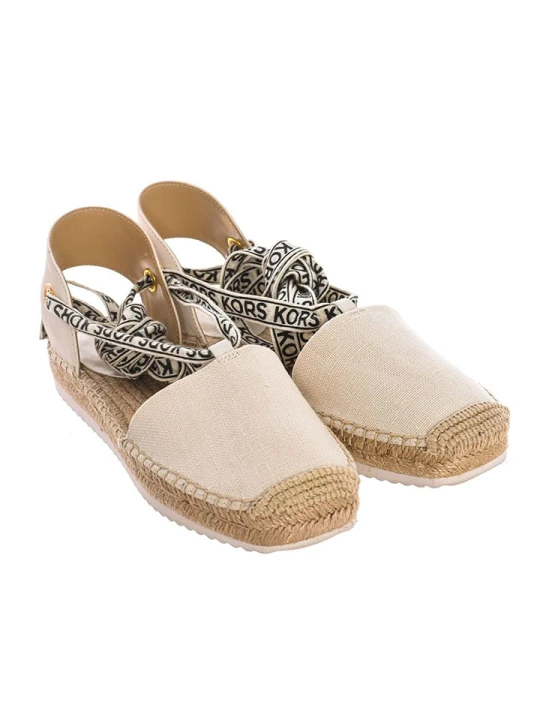 Zdjęcie produktu Michael Kors Skórzane espadryle w kolorze kremowym rozmiar: 38, 5
