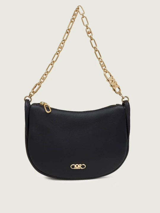 Zdjęcie produktu Michael Kors Skórzane hobo czarny