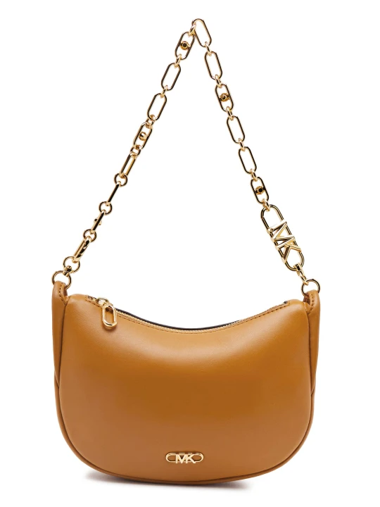Zdjęcie produktu Michael Kors Skórzane hobo brązowy